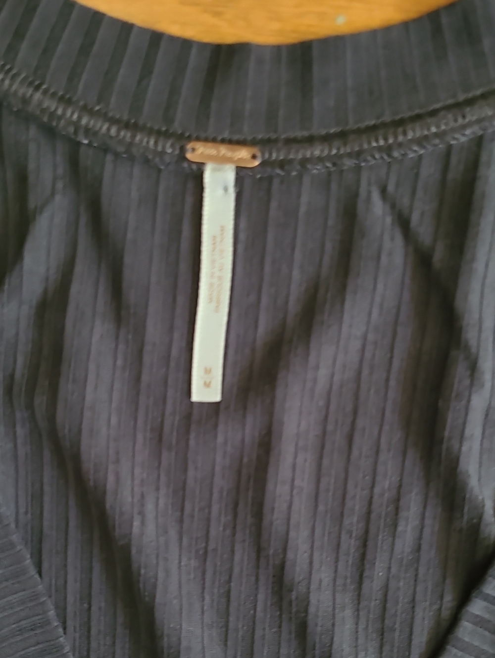 Free People Rising Sun Ribbed Wrap Dress - Picture 5 of 5